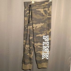 "Pink" Cammo joggers